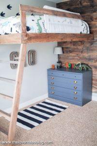 30 Free DIY Loft Bed Plans For Kids And Adults - Blitsy