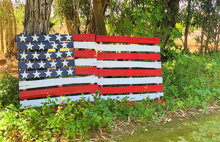 How To Make A Pallet Flag