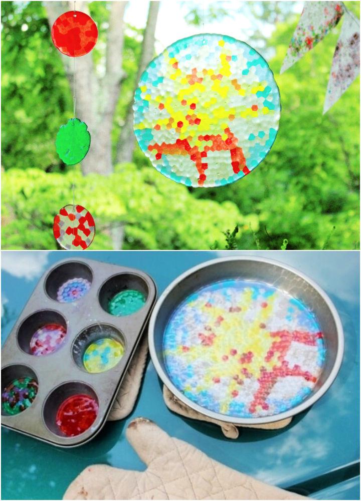 How to Make Melted Bead Suncatchers