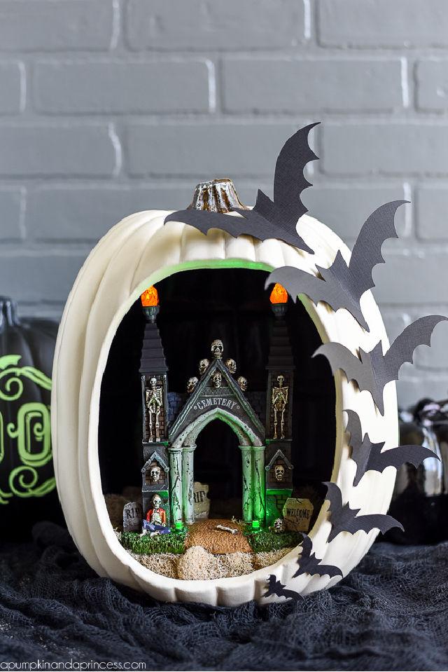 How to Make Pumpkin Diorama