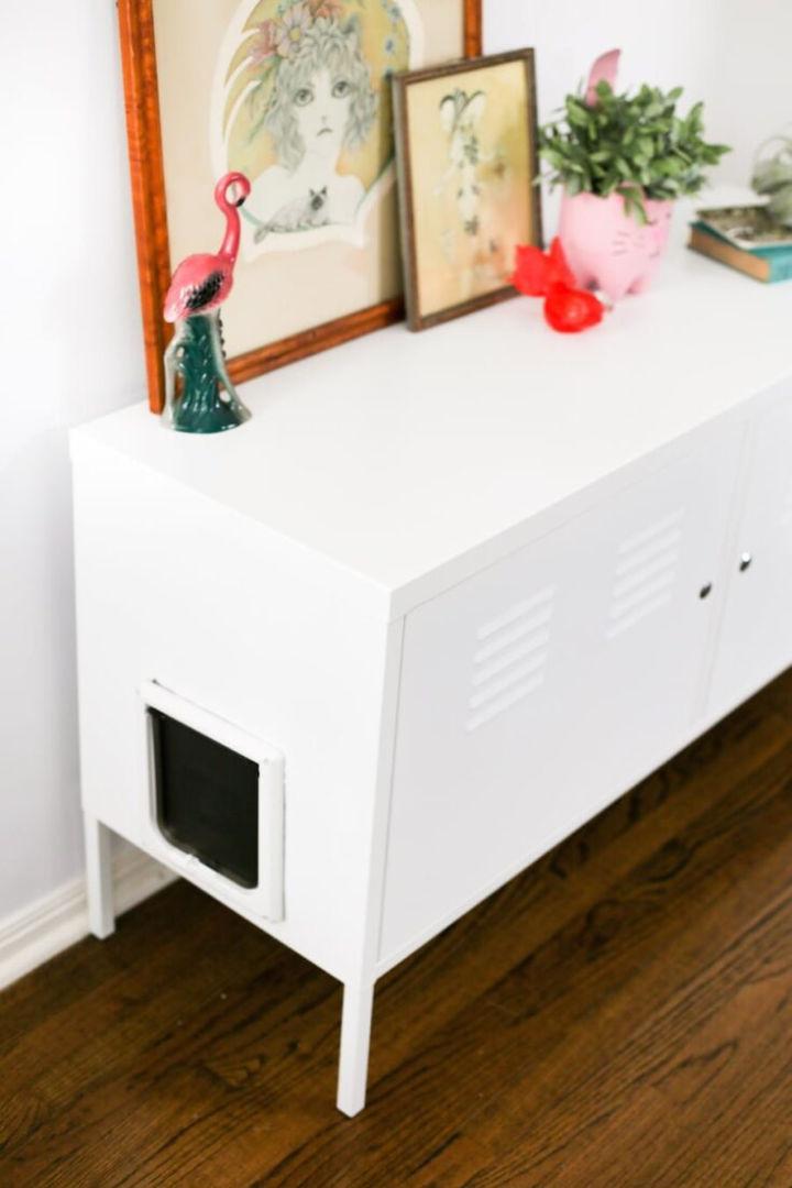 Ikea Cabinet Kitty Litter Box Hack