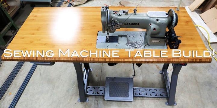 Industrial Sewing Machine Table