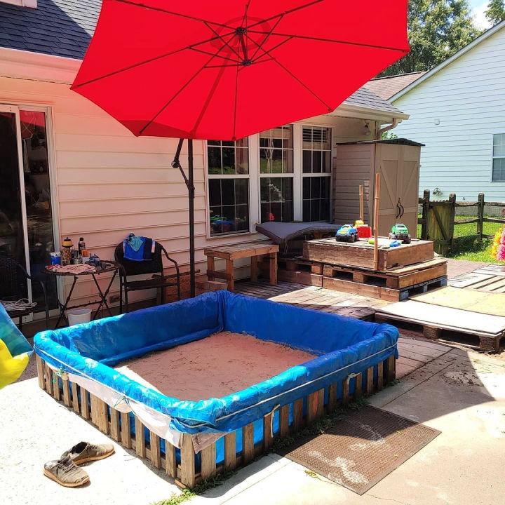 Kiddie Pallet Pool