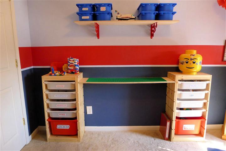 Lego Storage and Play Table