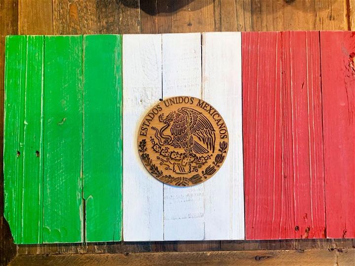 Mexican Pallet Flag