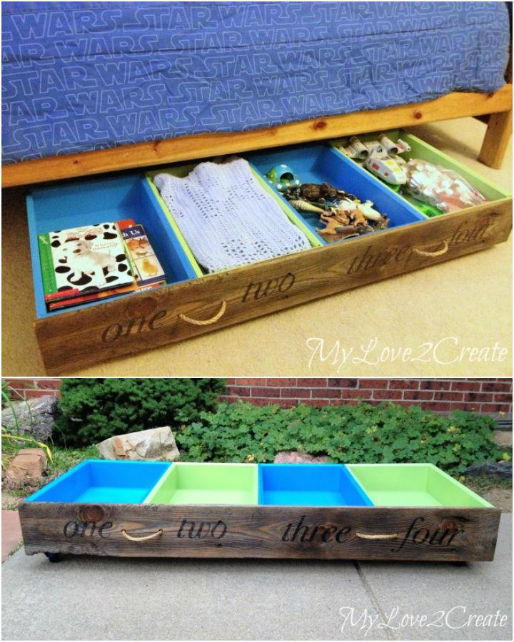 Old Drawers To An Under The Bed Storage