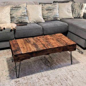 40 DIY Wooden Pallet Coffee Table Ideas - Blitsy