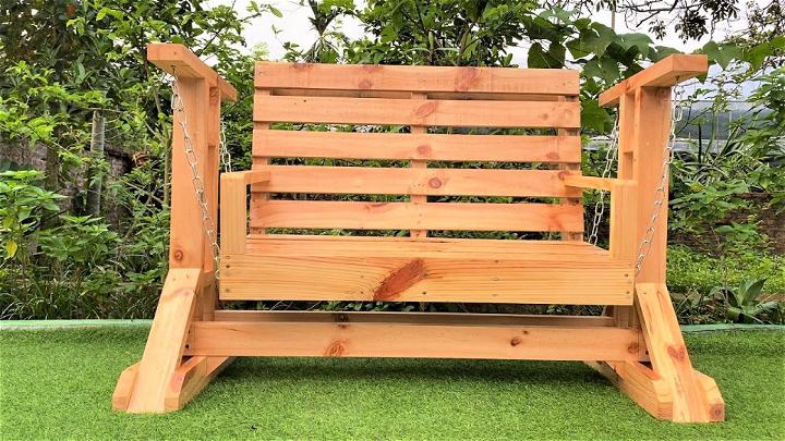 Pallet Daybed Swing