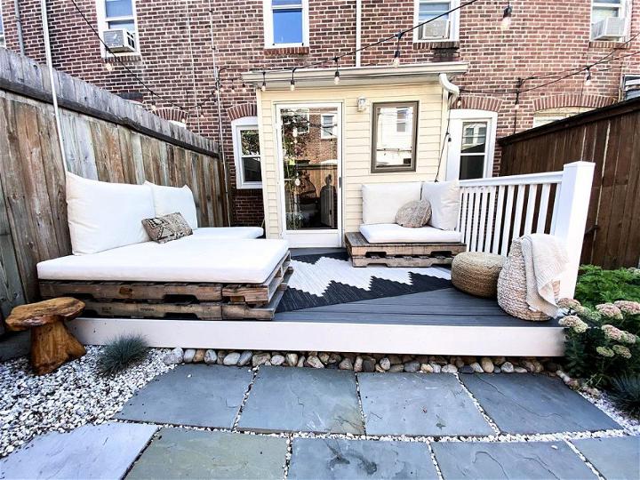 Pallet Deck Couch