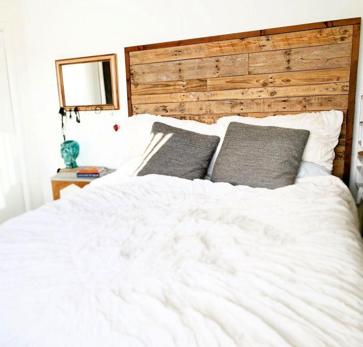 Pallet Headboard For Queen Bed