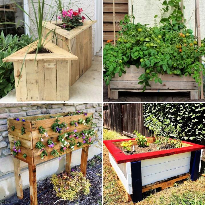 35 DIY Pallet Planter Box Ideas You Can Build with Pallets Wood
