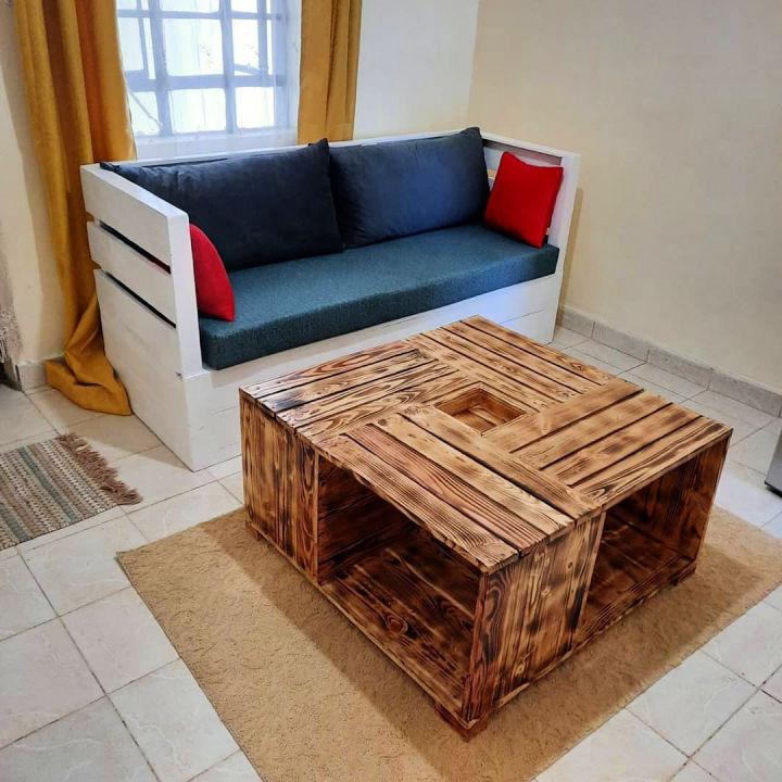 Pallet Square Coffee Table