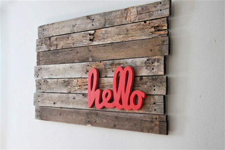 Pallet Wall Art