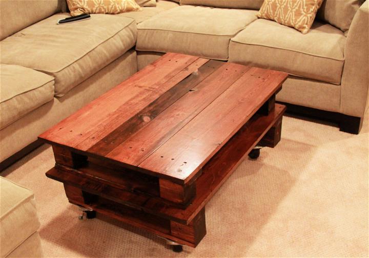 Pallet Wood Coffee Table