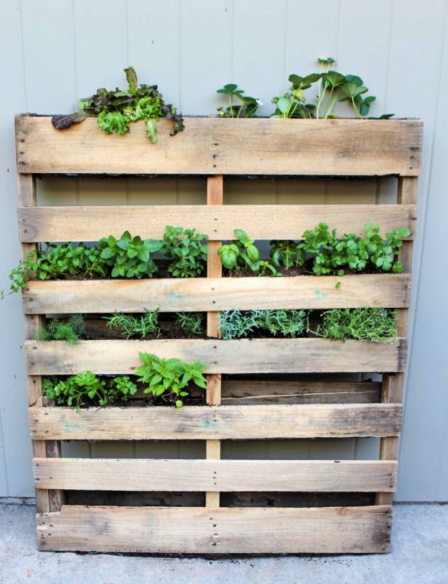 Planter Made From Pallet