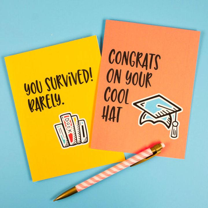 Printable Funny Graduation Cards