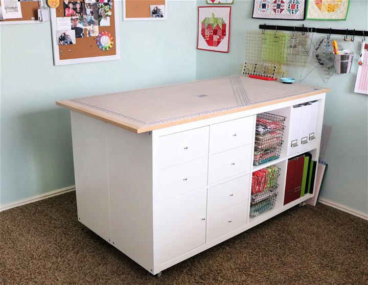Sewing Room Cutting Table Ikea Hack