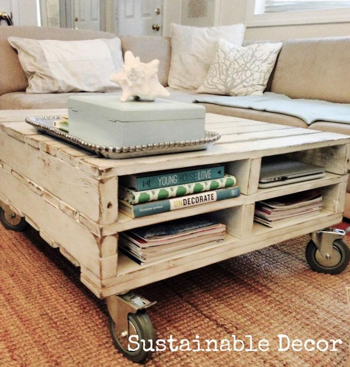 Upcycled Pallet Coffee Table