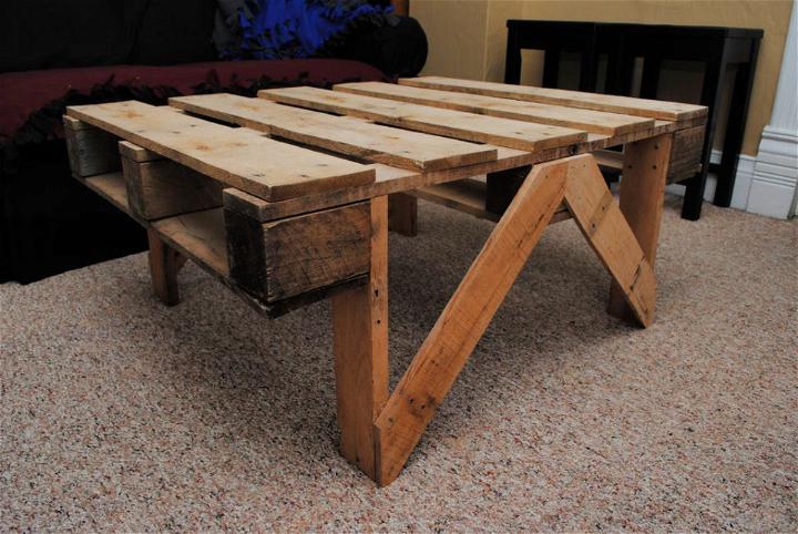 Wooden Coffee Table Plan