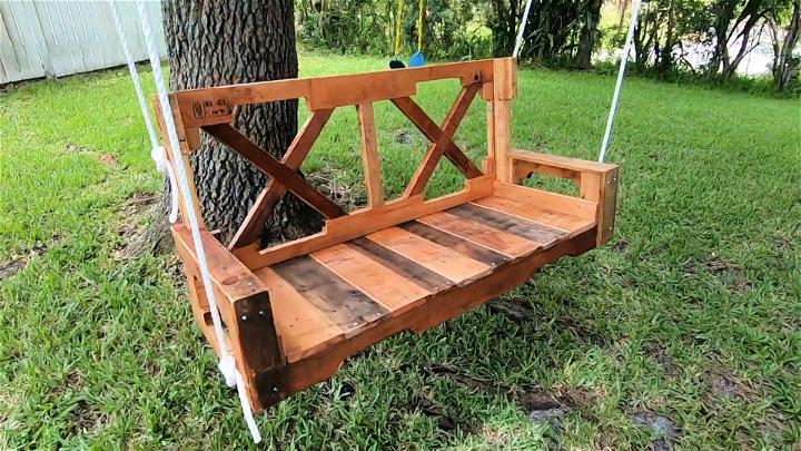 Wooden Pallet Swing Plan