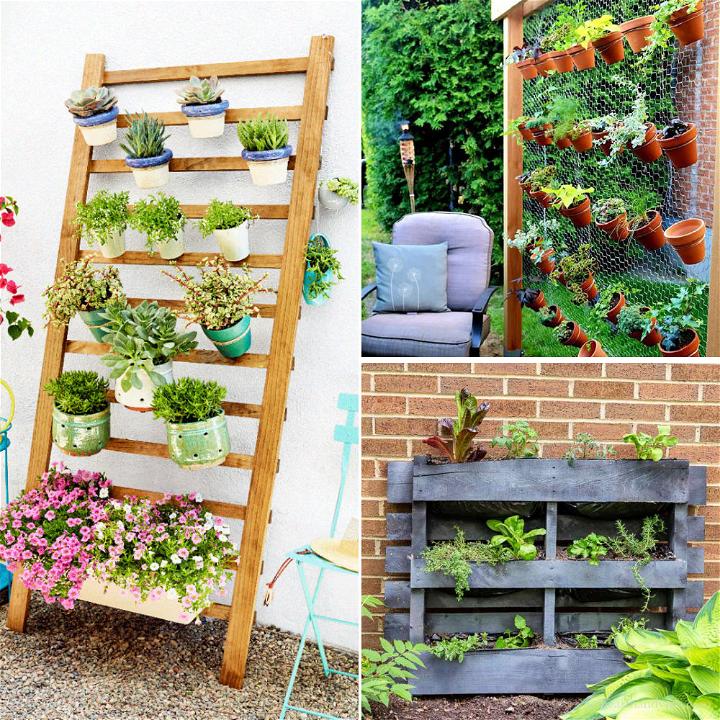 40 Diy Vertical Garden Ideas And Systems To Build - Blitsy