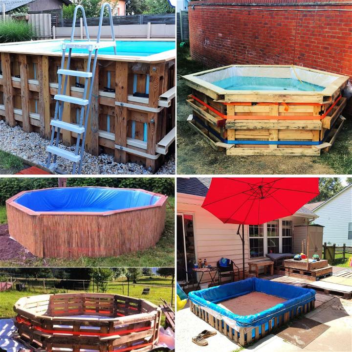 diy pallet pool ideas that you can build at 0
