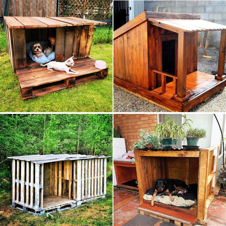 40 Free Diy Pallet Dog House Plans And Ideas - Blitsy